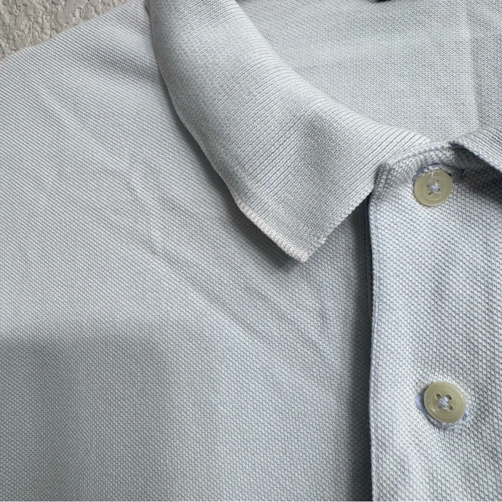 Polo by Ralph Lauren Men's Light Blue Polo - Size XL